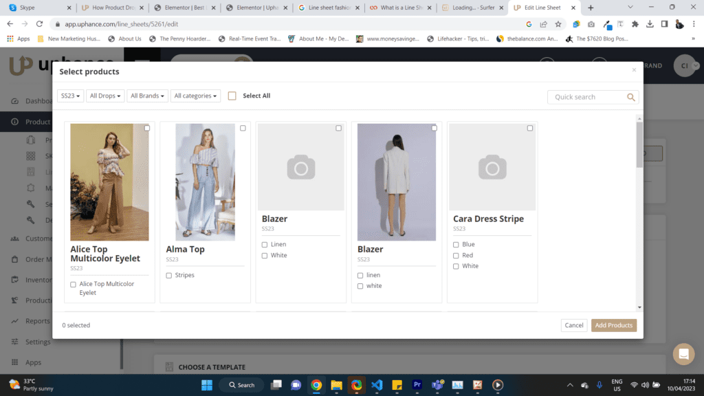 Best Linesheet Maker for Fashion Businesses Uphance