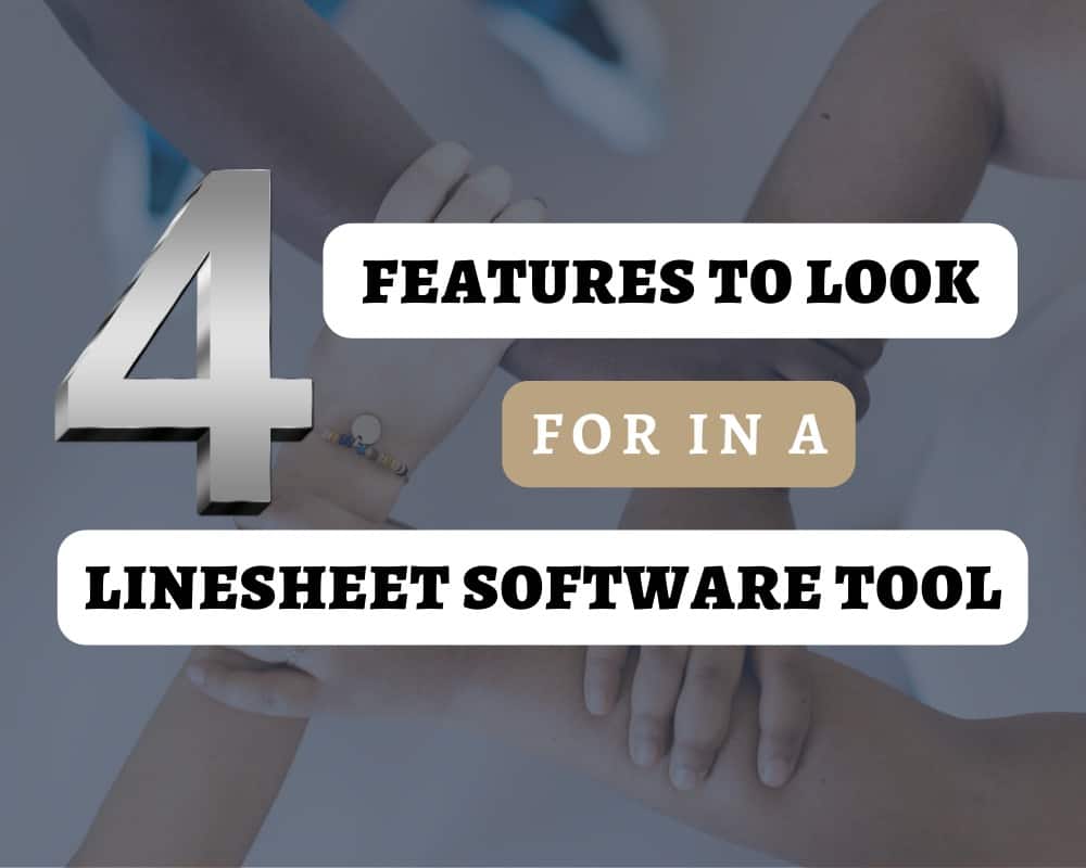 Linesheet software