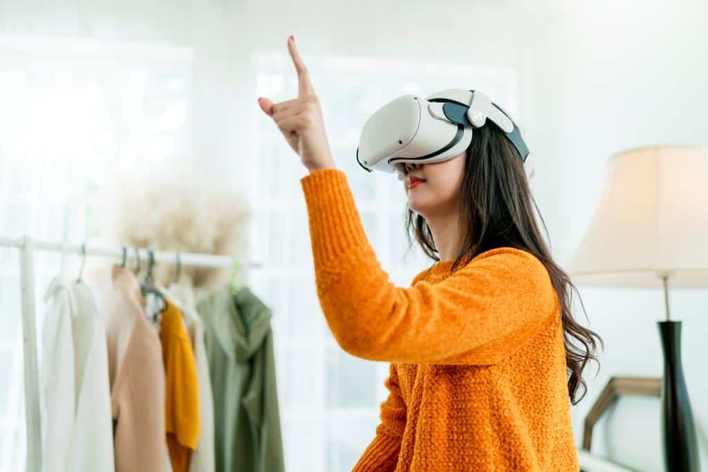 VR and AR application fashion industry